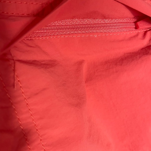 Free People Movement size M Coral Athletic Cargo Pull On Shorts Lightweight - Picture 3 of 7